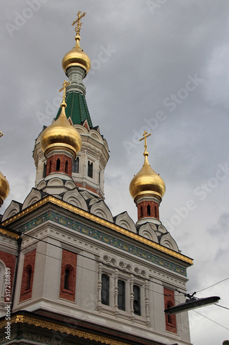 orthodox saint-nicolas cathedral in vienna (austria) 