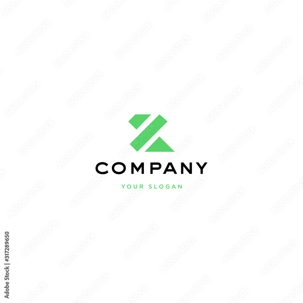 Vector logo design icon. Abstract letter Z. Modern simple style Vector logo design icon. Abstract letter Z. Modern simple style