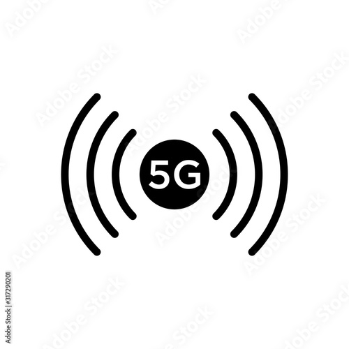 5 G signal icon