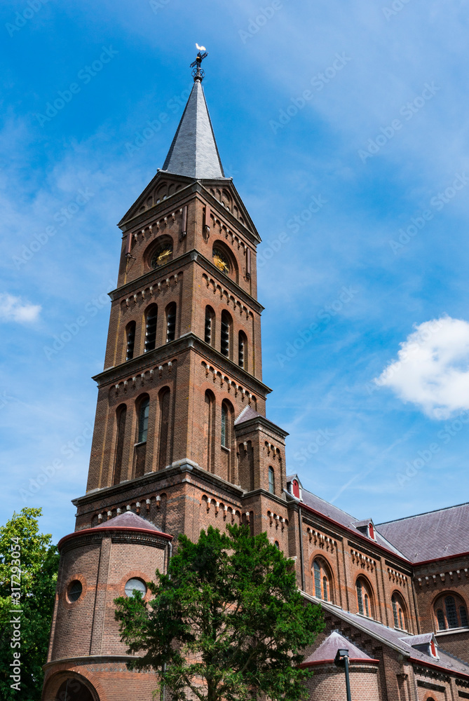 Fototapeta premium Sint Judocus Church, Hernen, The Netherlands