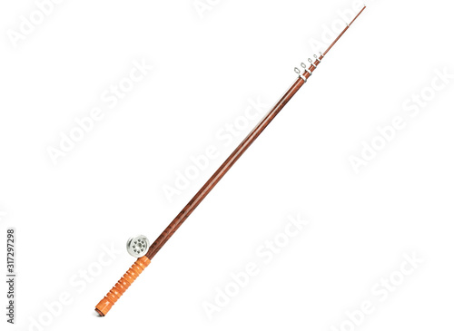 realistic 3d render of fishing rod
