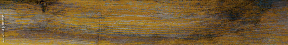 Peeling paint on an old wooden floor. Grunge background Peeling paint on an old wooden floor. Grunge background