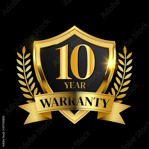 10 year warranty golden shield