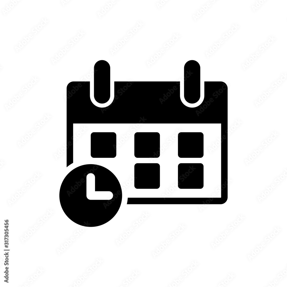 Calendar icon trendy Calendar icon trendy