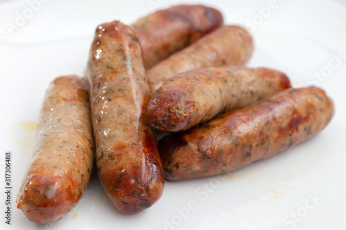 English Lincolnshire ppork sausages