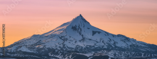 Bild auf Leinwand Mt Jefferson Panorama - Oregon