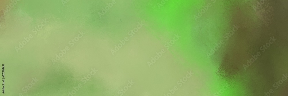 aged horizontal background design with dark sea green, dark olive green and moderate green color