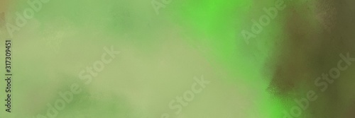 aged horizontal background design with dark sea green, dark olive green and moderate green color