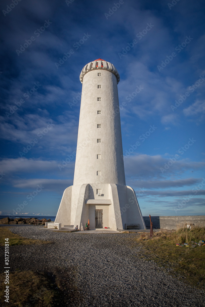 Akrenes Iceland Lighthouse