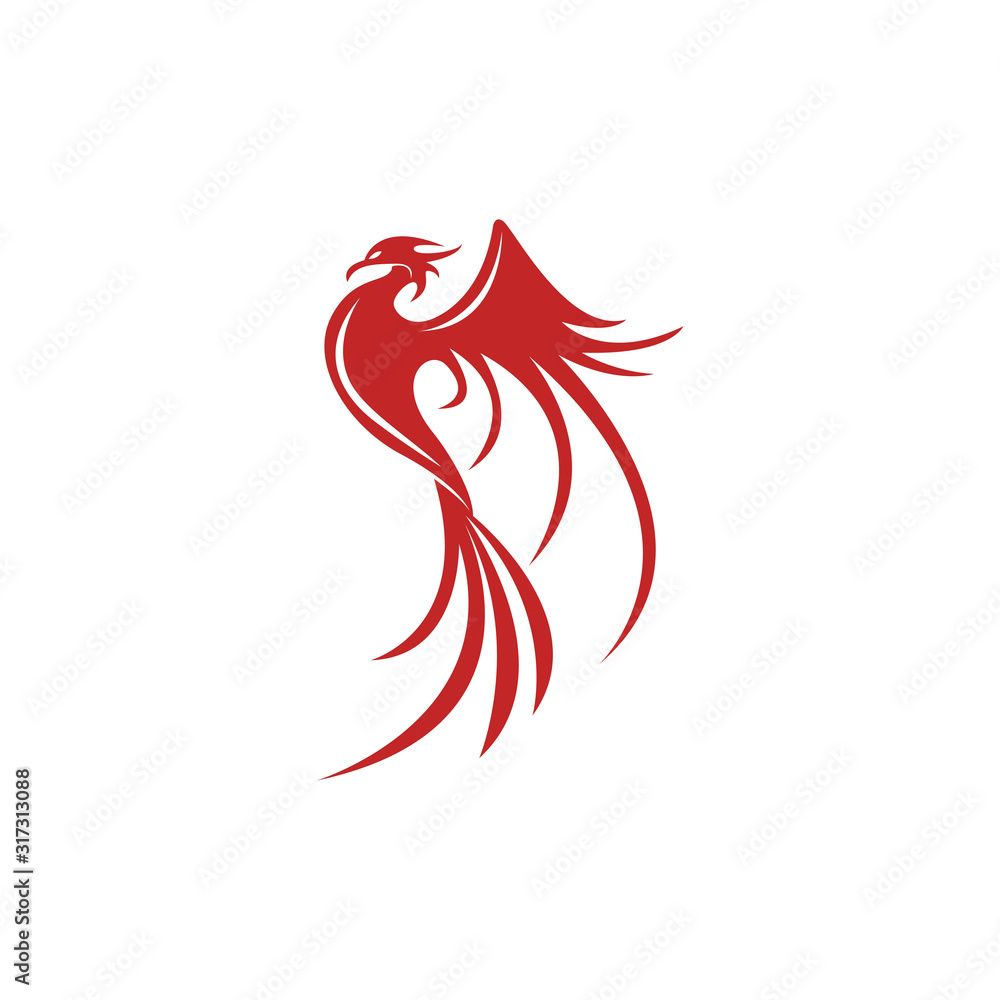 Dragon isolated on white background. Vector illustration. tribal tattoo design. The stylized dragon in the form of a tattoo Dragon isolated on white background. Vector illustration. tribal tattoo design. The stylized dragon in the form of a tattoo