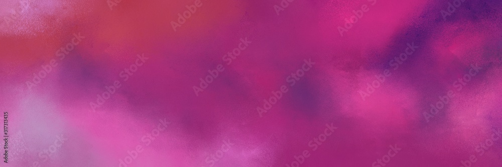 aged horizontal header background  with moderate pink, pastel violet and pale violet red color