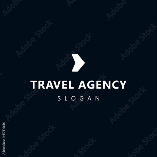 Travel Agency logo design template. 