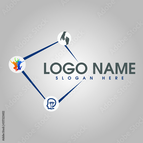 youth logo template - VECTOR