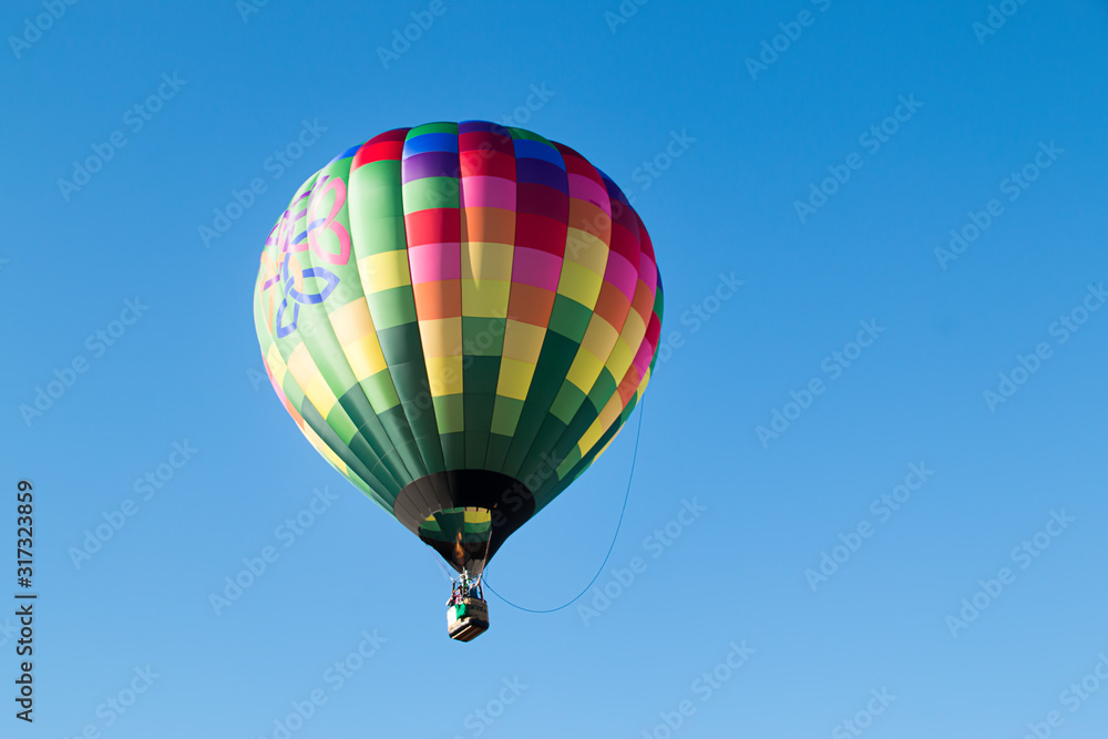 Colorful hot air balloons in the sky Colorful hot air balloons in the sky
