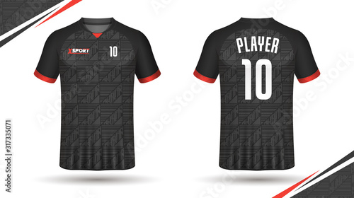 Soccer jersey template sport t shirt design