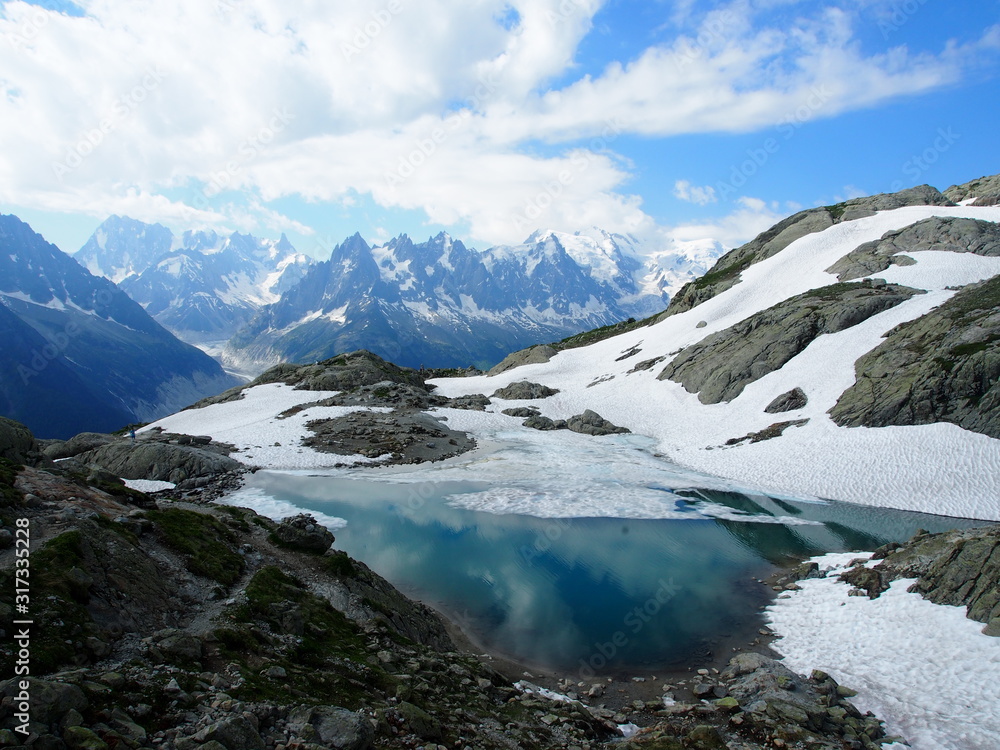 Lac Blanc Alpes