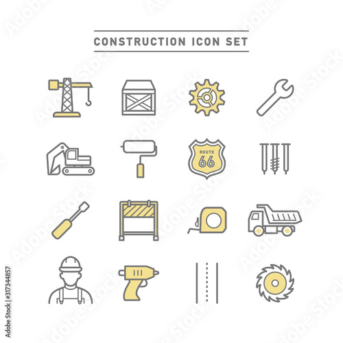 CONSTRUCTION ICON SET