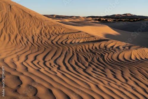 The Little Sahara sand dunes