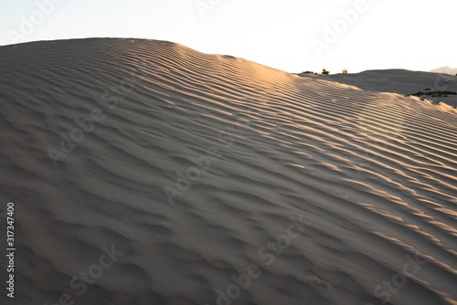 The Little Sahara sand dunes