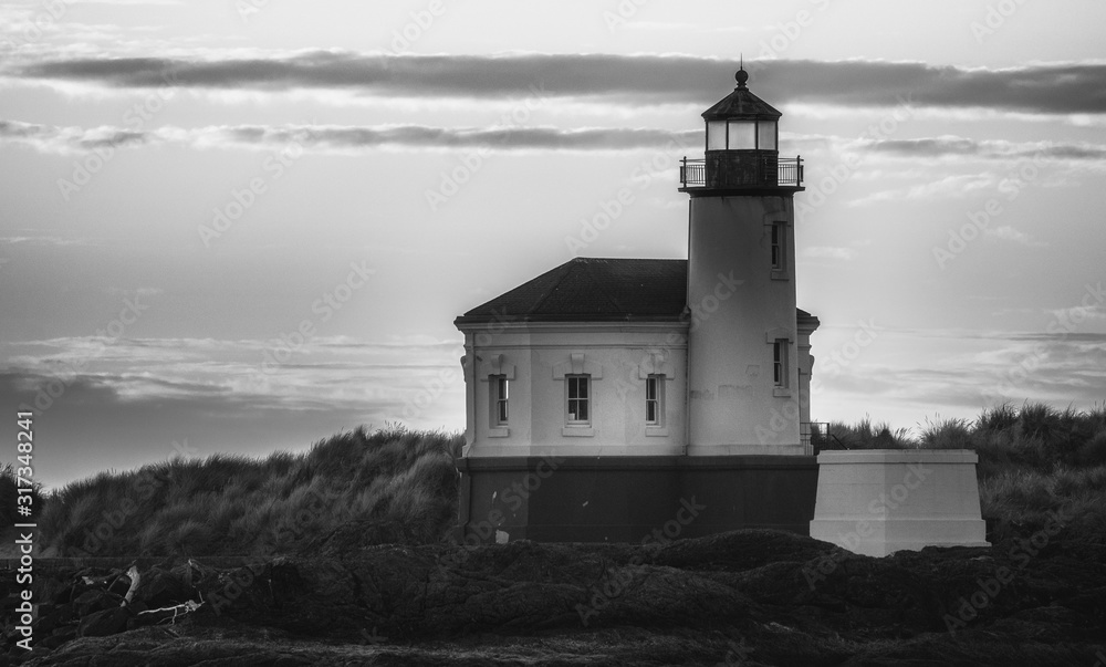 Coastal Lighthouse - Oregon Coast - Oregon