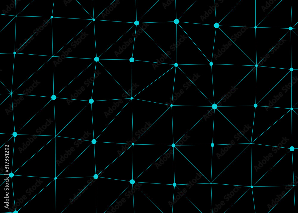 Abstract Low Polygon color Generative Art background illustration Abstract Low Polygon color Generative Art background illustration