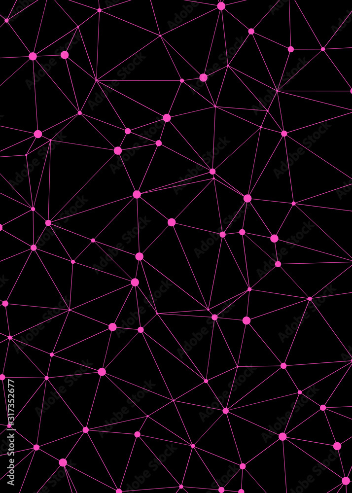 Abstract Low Polygon color Generative Art background illustration Abstract Low Polygon color Generative Art background illustration