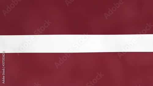 Latvian Flag of Latvia isolated alpha channel and luma matte
