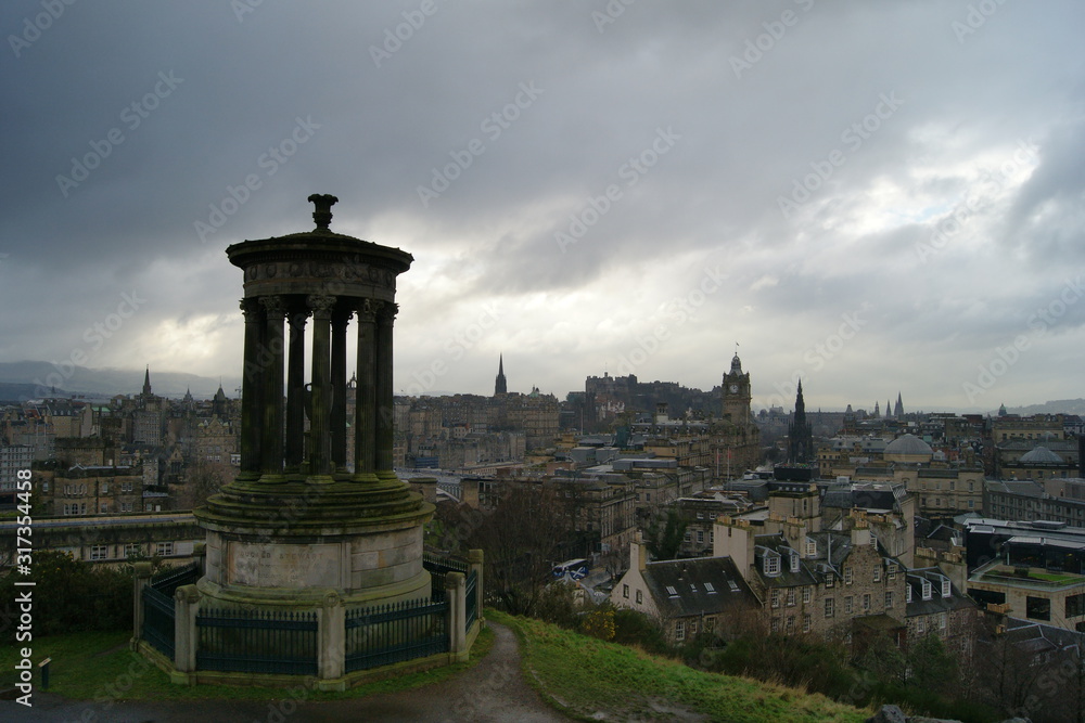 Obraz premium vista general de edimburgo