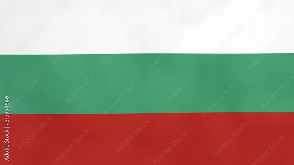 Bulgarian Flag of Bulgaria isolated alpha channel and luma matte Bulgarian Flag of Bulgaria isolated alpha channel and luma matte