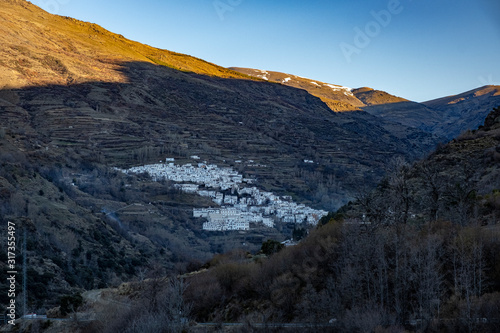 Trevelez village in Spain