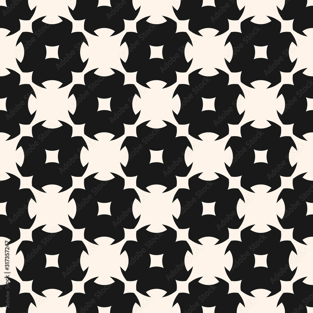 Vector ornamental geometric seamless pattern in Arabian style. Floral texture Vector ornamental geometric seamless pattern in Arabian style. Floral texture