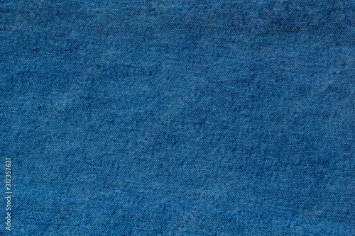 Blue denim texture for background