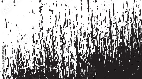 Black and white vintage grunge futuristic background. Suitable to create unique overlay textures with the effect of scratching, breaking, antiquity and old materials.