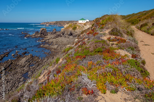 Beautiful coastal hike in Portugal