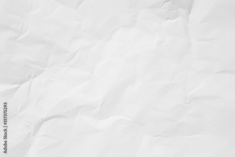Clean white paper, wrinkled, abstract background. Clean white paper, wrinkled, abstract background.