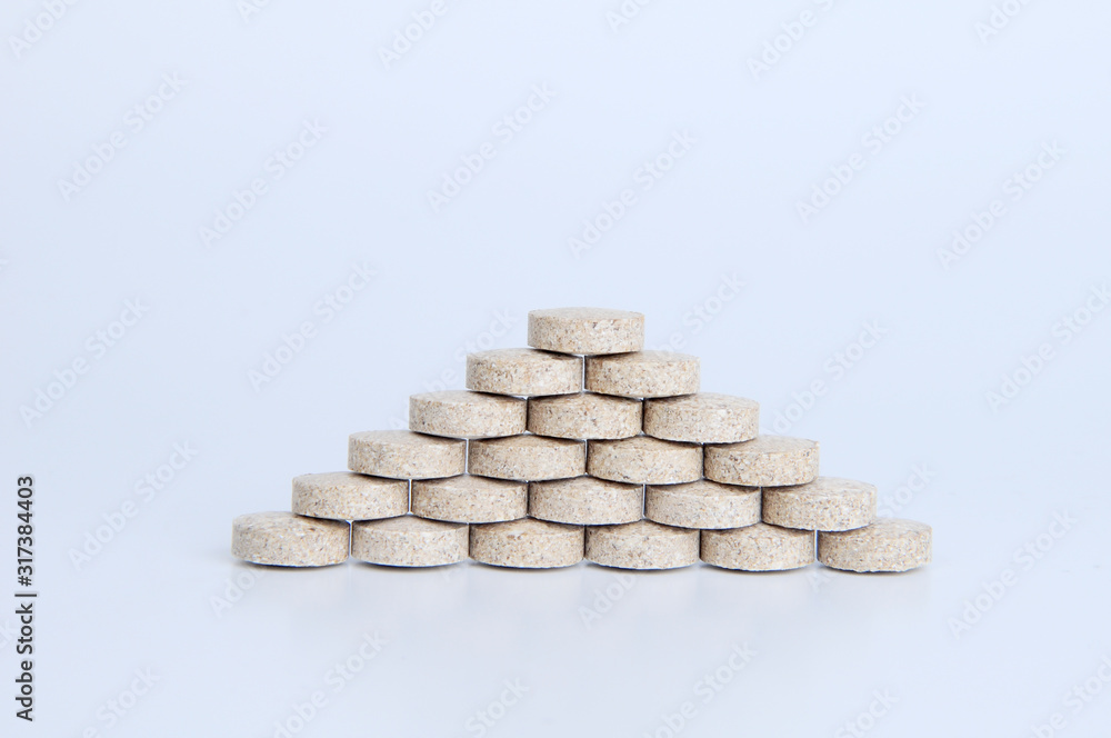 Pyramid of pills Pyramid of pills