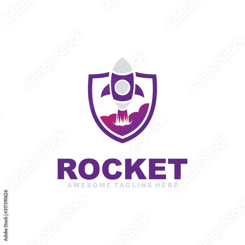 Rocket Logo Vector 