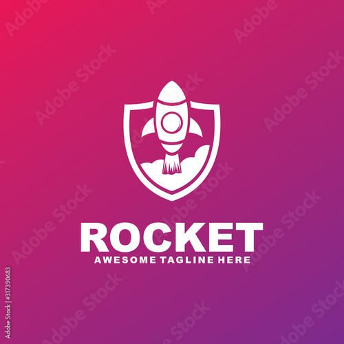 Rocket Logo Vector 