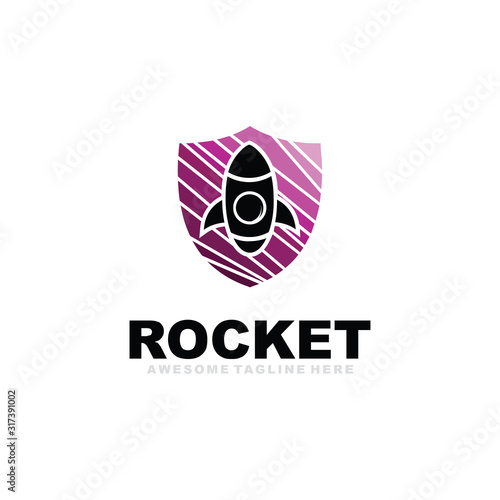 Rocket Logo Vector 