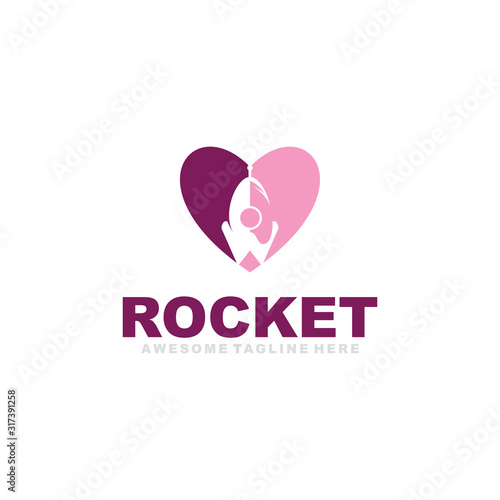 Rocket Logo Vector 