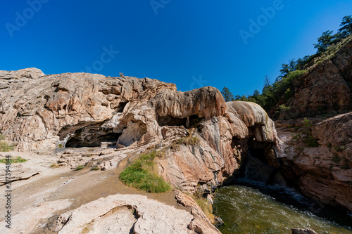 Beautiful landscape of Battleship Rock