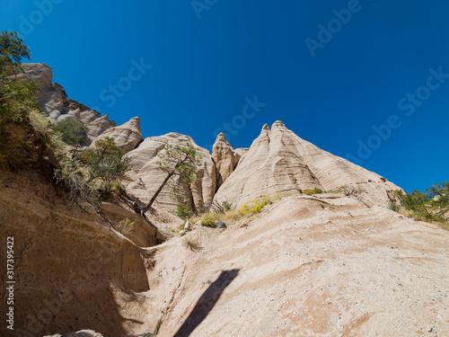Sunny view of the famous Kasha Katuwe Tent Rocks National Monument © Kit Leong