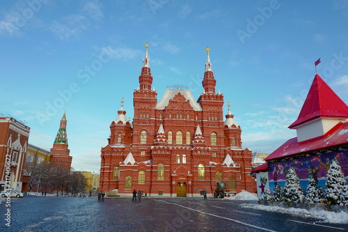 ロシア国立歴史博物館 美しい 建物 風景
