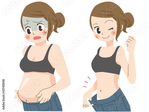 ダイエット befor after