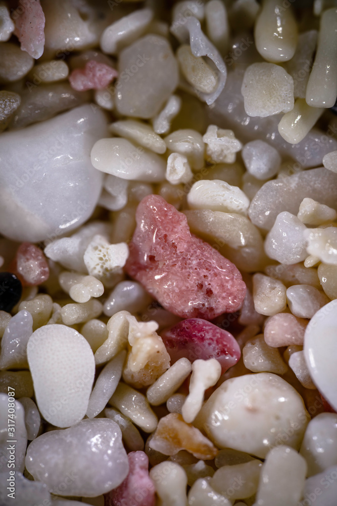 Pink Sand Macro Close up Pink Sand Macro Close up
