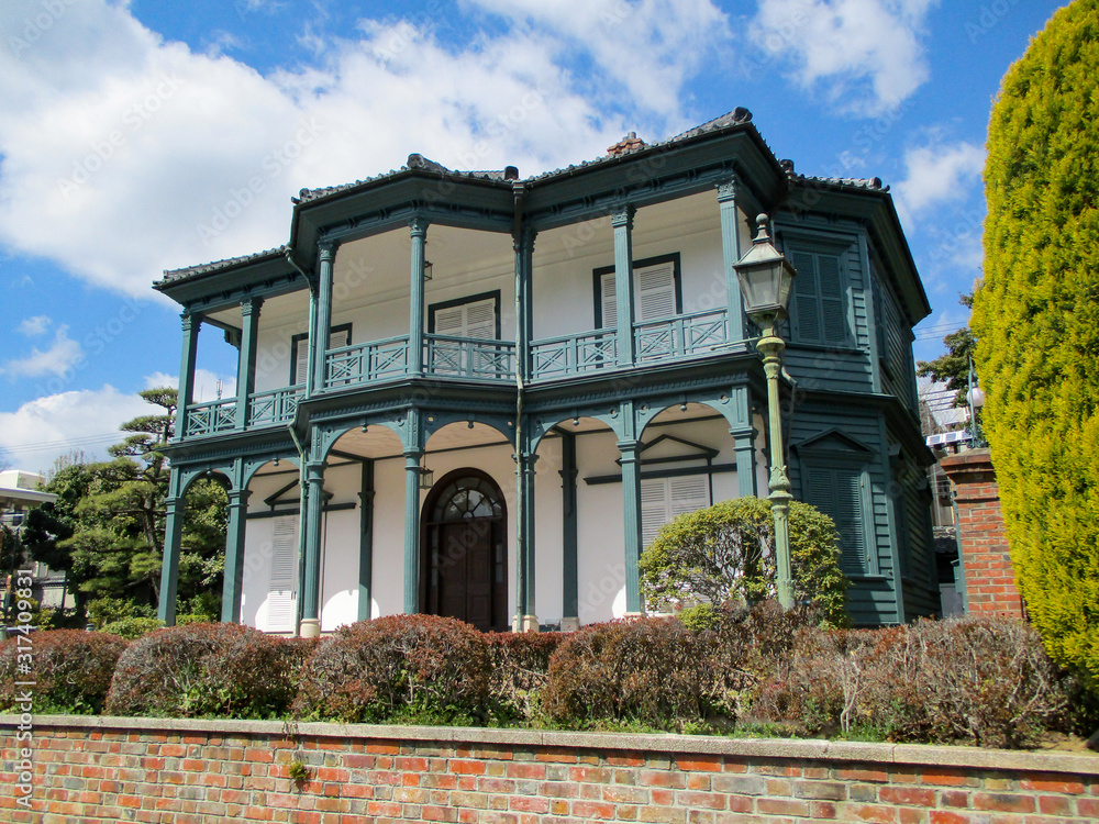 神戸相楽園 旧ハッサム住宅 Stock Photo Adobe Stock 神戸相楽園 旧ハッサム住宅 Stock Photo Adobe Stock