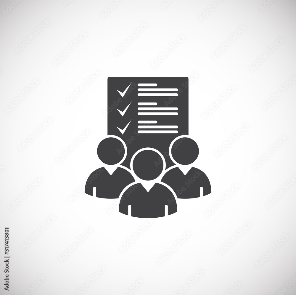 Teamwork related icon on background for graphic and web design. Creative illustration concept symbol for web or mobile app Teamwork related icon on background for graphic and web design. Creative illustration concept symbol for web or mobile app