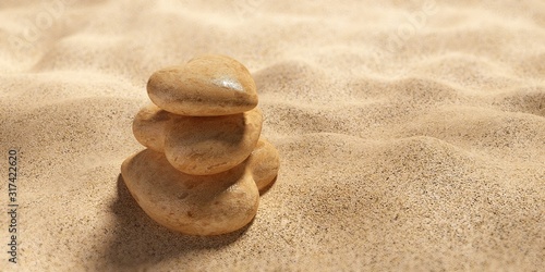 serca kamienie na plaży kreatywny pomysł photo