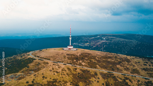 transmitter in the mountains
