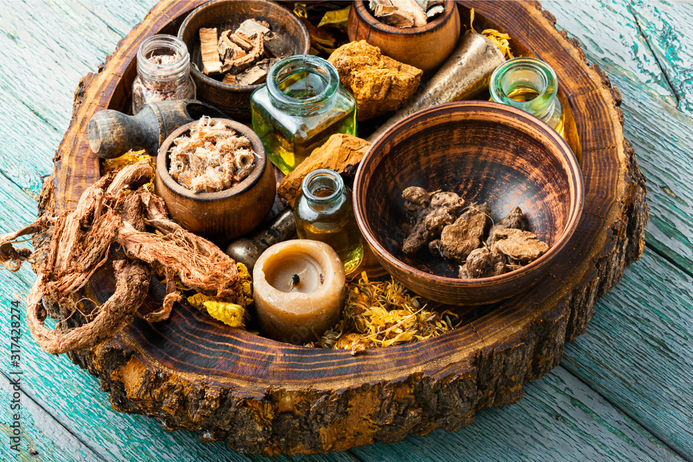 Various kinds of herbal Various kinds of herbal